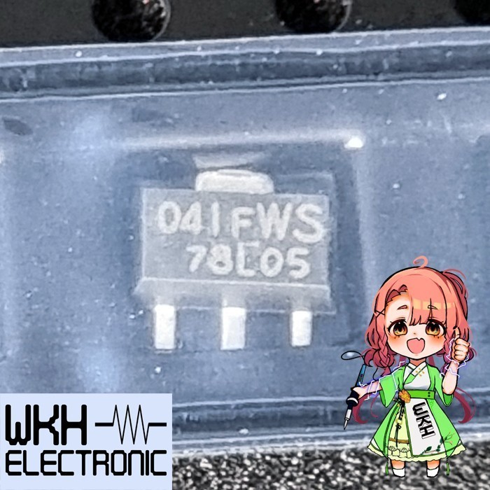 ORI 78L05 L78L05 7805 Voltage Regulator 5V 0.1A 100mA SOT-89 SMD