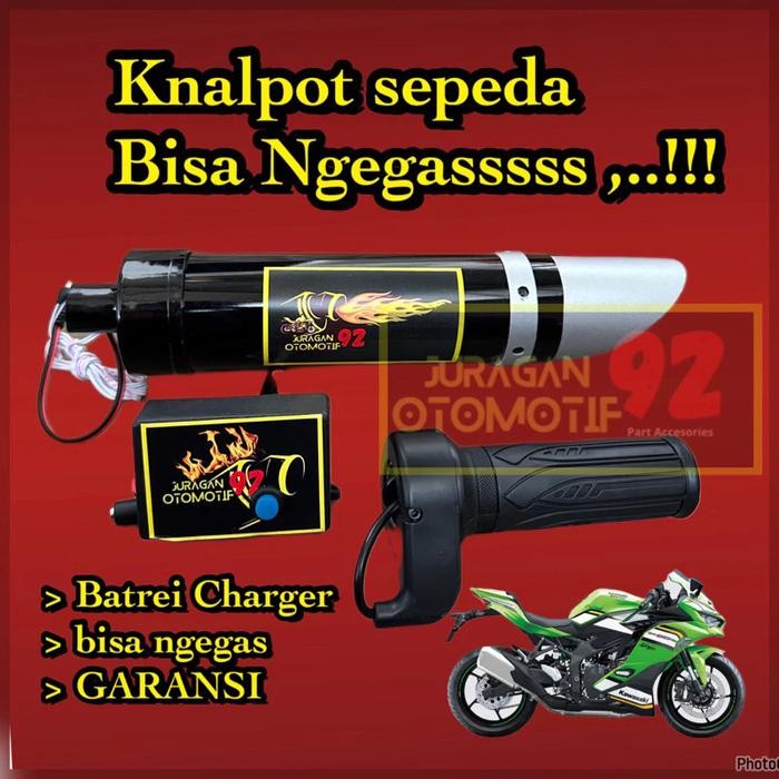 KNALPOT SEPEDAH KNALPOT SEPEDA SUARA ZX MOGE MAINAN ANAK KNALPOT SEPEDA BMX ONTEL DLL - PAKAI TOMBOL