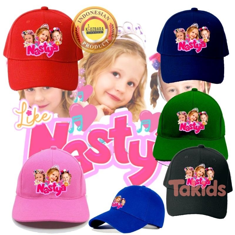TOPI ANAK LIKE NASTYA YOUTUBE