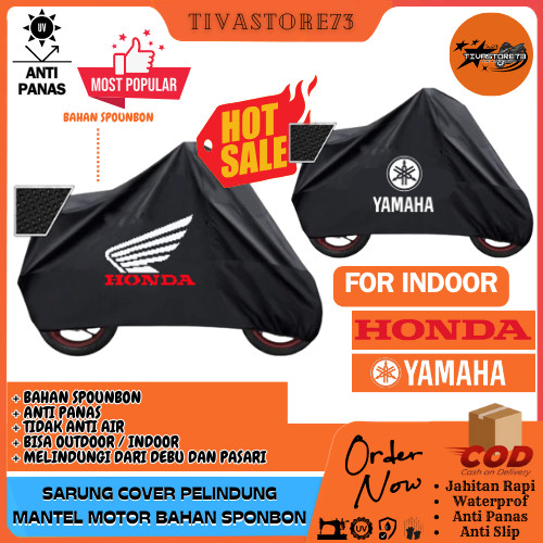 [TERBARU] Sarung Motor Anti Air dan Panas / Mantel Motor anti air / Pelindung motor saat hujan Dan d