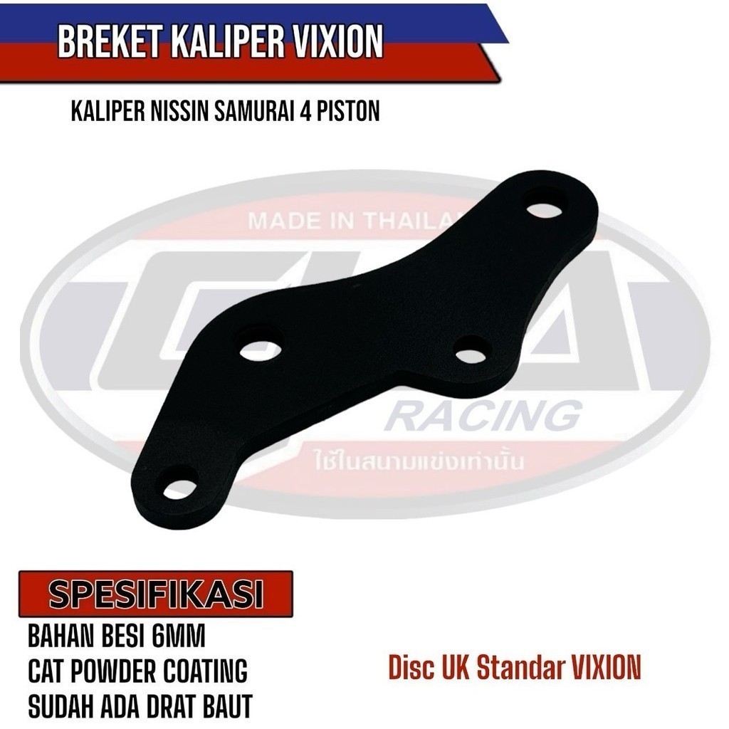Breket Kaliper VIXION Kaliper NISSIN SAMURAI 4 Piston