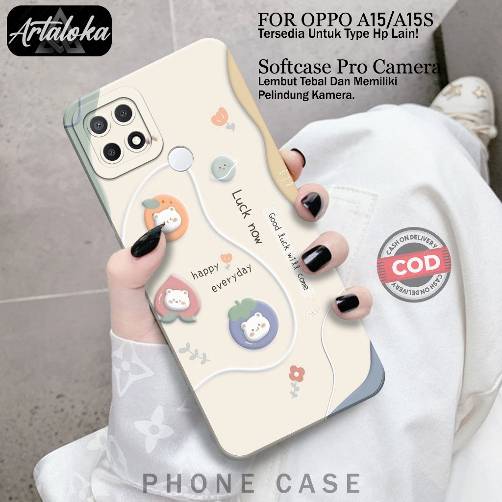 Case Hp Oppo A15/A15S Terbaru - Fashion Case Kartun - Softcase Oppo A15/A15S - Casing Oppo A15/A15S 