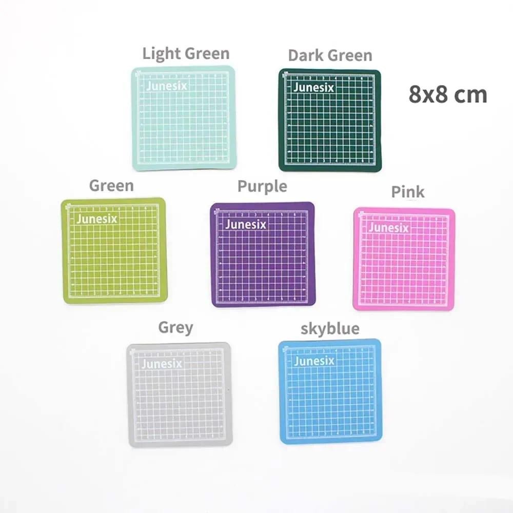 

1PC Mini Model Cutting Mat Engraving Pad Art Supplies Stationery School Supplies 8*8cm
