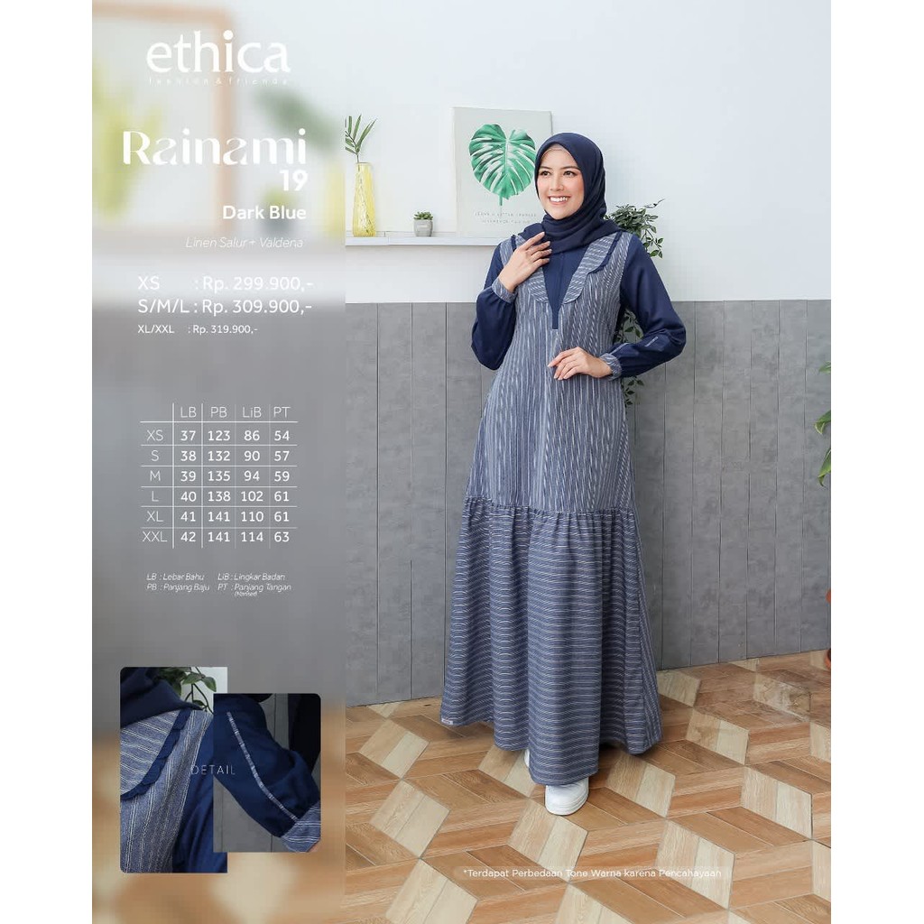 ETHICA GAMIS DEWASA  RAINAMI 19 D.BLUE