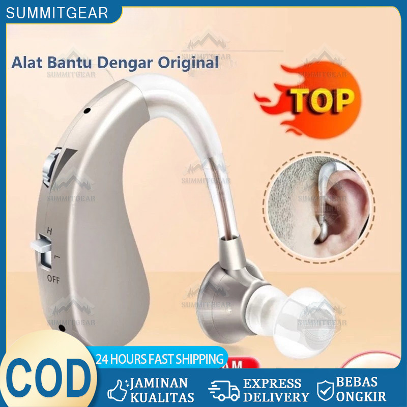 Rechargergeable Alat Pendengaran Telinga Alat Bantu Dengar Mini Digital