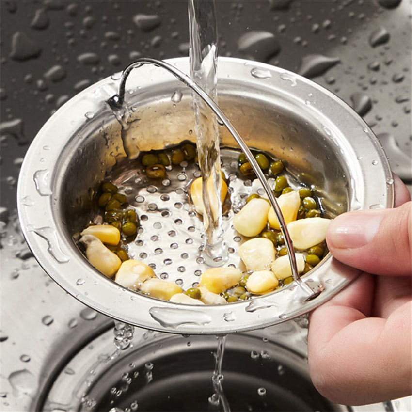9/11CM SARINGAN WASTAFEL STAINLESS / ALAT PENYARING SALURAN CUCI PIRING ANTI MAMPET / KITCHEN SINK