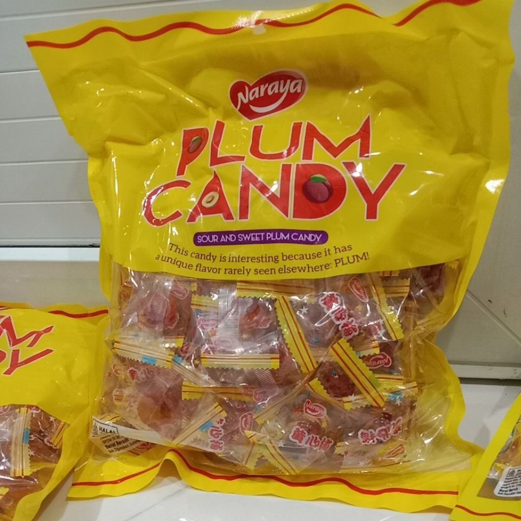

NARAYA PLUM CANDY PERMEN SOMBOI NARAYA 850gr(sekitar 100 pcs)