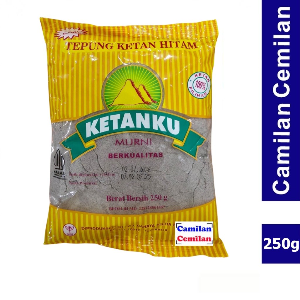 

Ketanku Tepung Ketan Hitam 250 gr