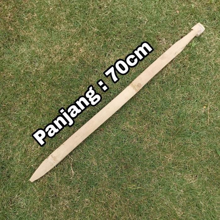 

. Pasak Tenda Pramuka/Patok Bahan Bambu Panjang 70cm-80cm - Panjang 70cm