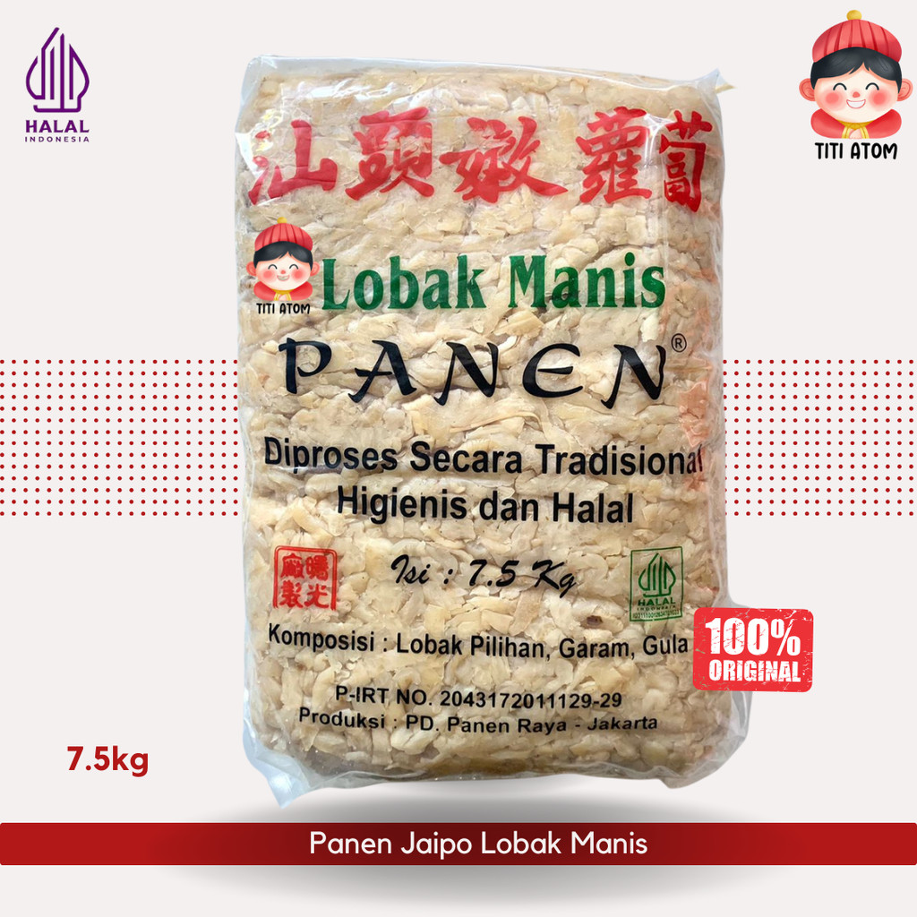 

Panen Sayur Lobak Jaipo Caipo Manis 7.5kg 7500g