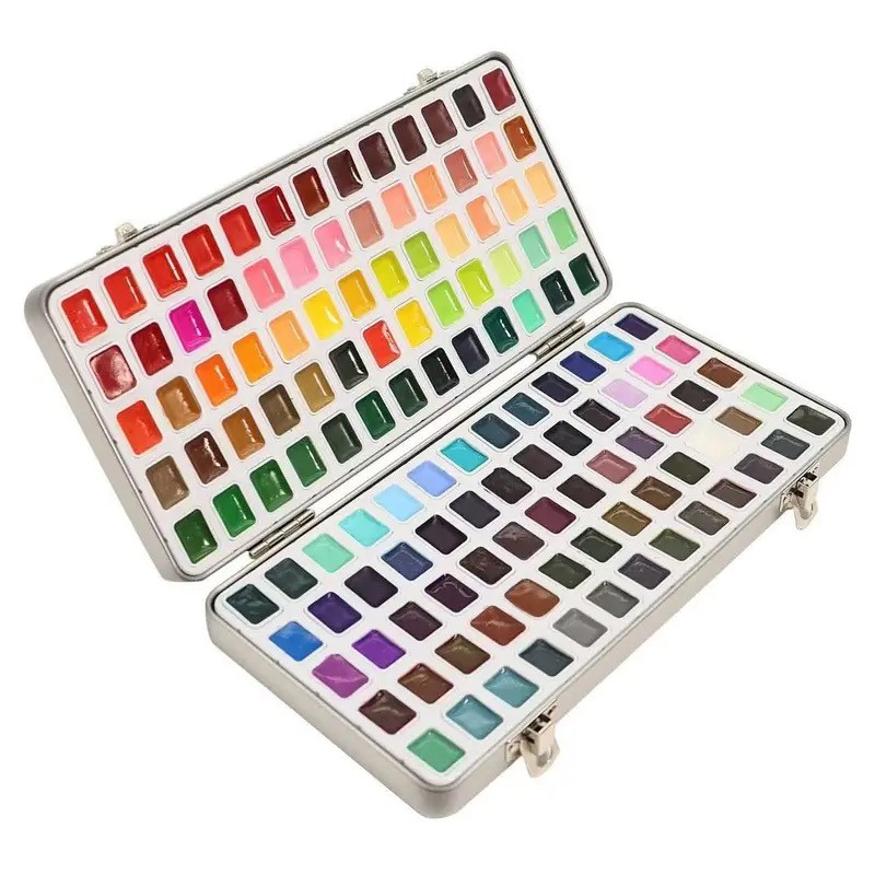 

artist watercolor paint 60-130colors art set professional drawing pigment art supplies