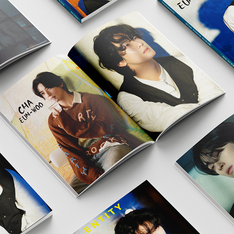 Kpop Idol Astro New Album Portrait HD Photo Gallery Poster Bookmark Collection Card EUNWOO JINJIN Ro