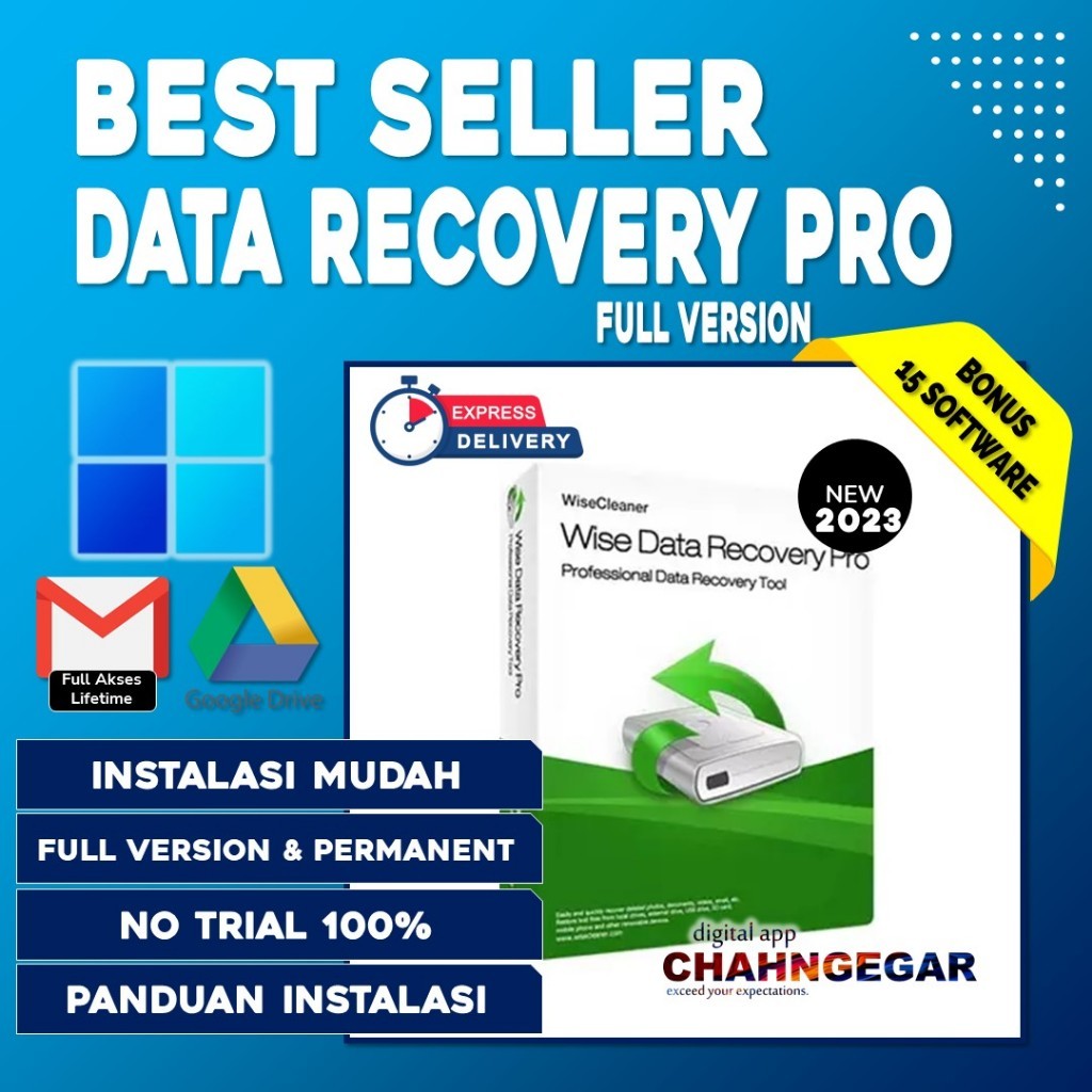 Wise Data Recovery Pro 2023 Full Lisensi Lifetime Software Data Recovery Hardisk EaseUs Data Recover