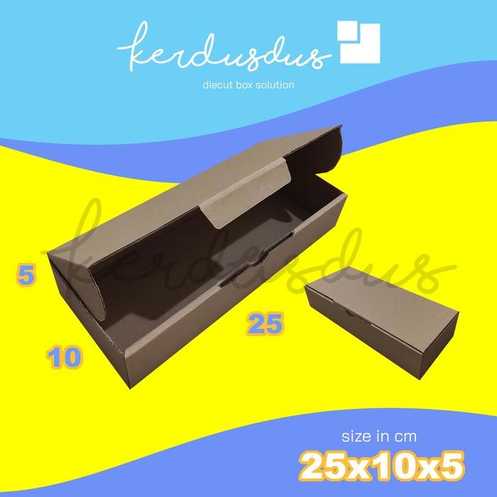 

25x10x5 cm kardus carton box diecut pizza kue packing packaging