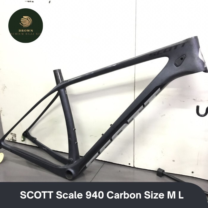 Frame Scott Scale 940 29inch Carbon Original Size M L Black Grey