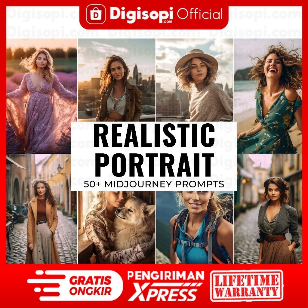 50 Realistic Portrait Midjourney Prompt, AI Art, Midjourney Prompt, Midjourney AI Art