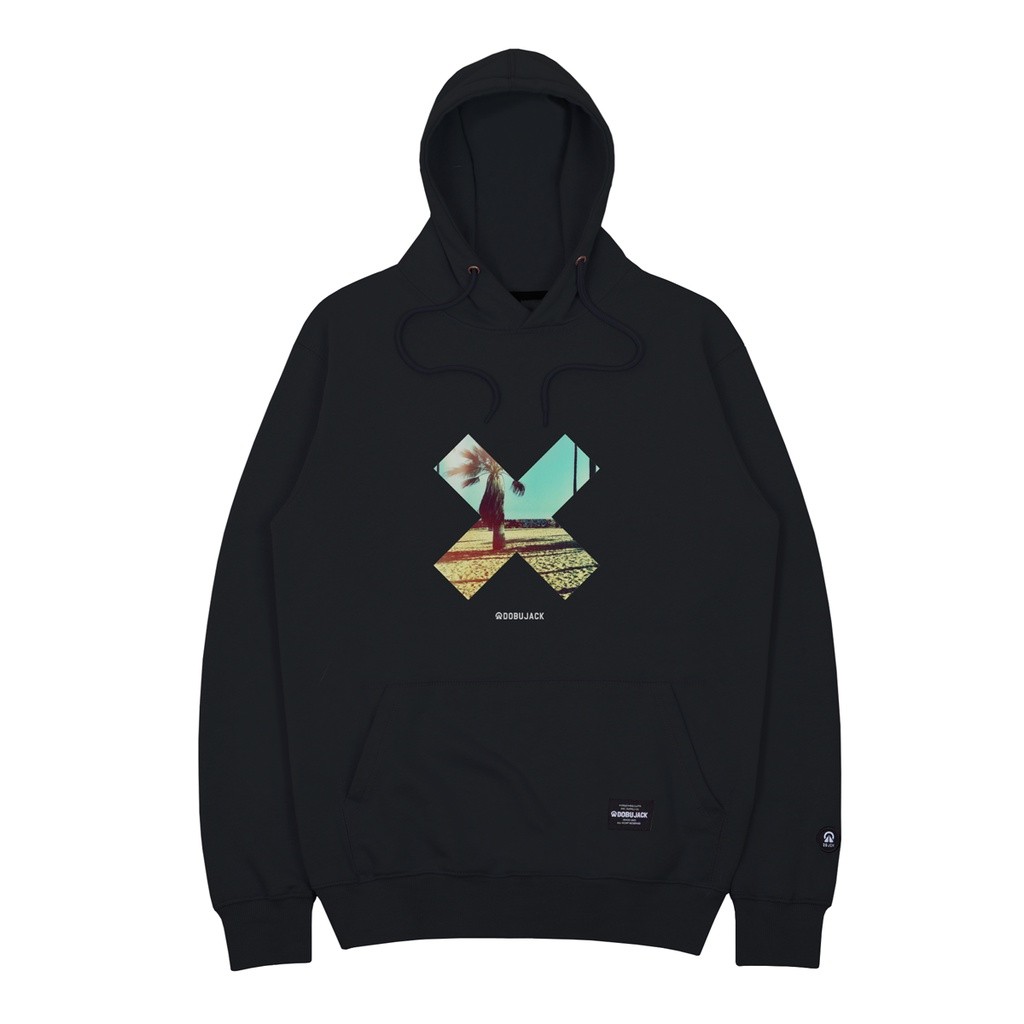 Dobujack Palm Black Hoodie