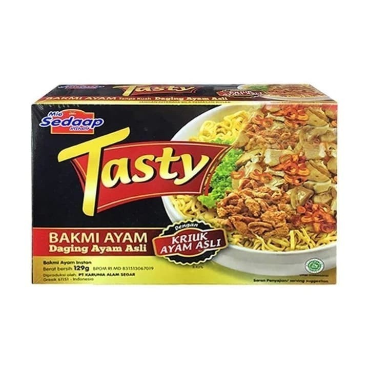 

GWP - Sedaap Tasty Mie Instan Bakmi Ayam Bag 129 gr