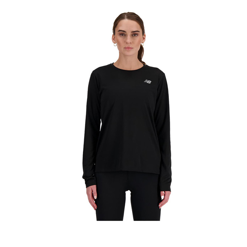 New Balance Run Long Sleeve Women's T-Shirt - Black