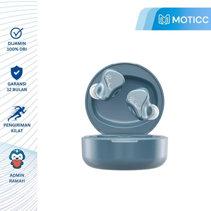 terbaru KZ SKS TWS Hybrid True Wireless Stereo Bluetooth Earphone - Blue