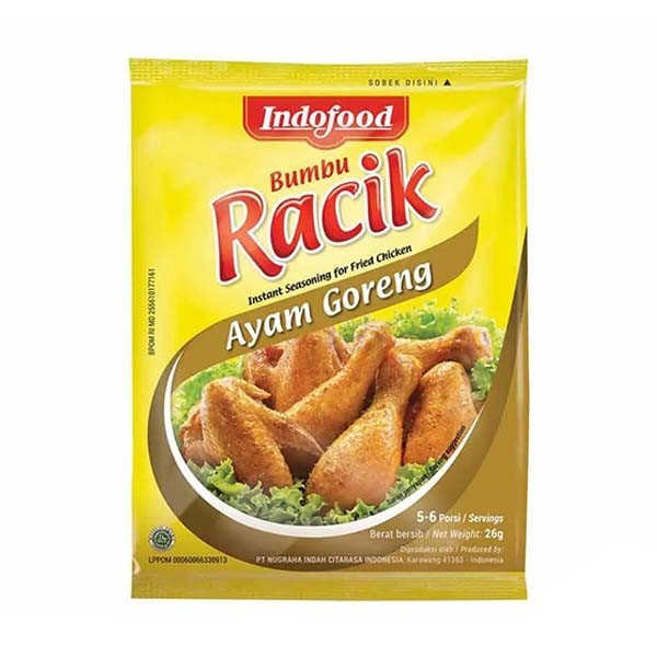 

INDOFOOD BUMBU RACIK AYAM GORENG 26 GR - CBY