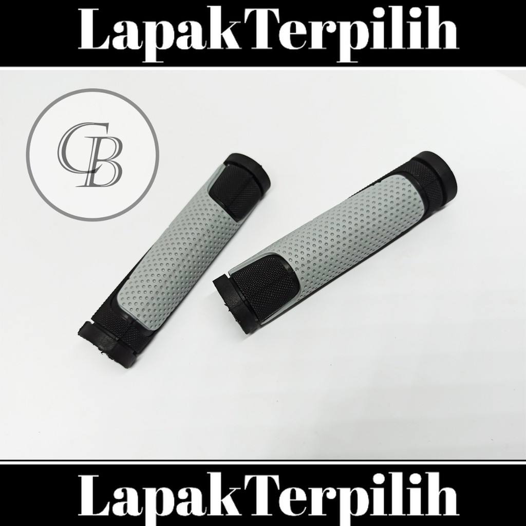 Handgrip Grip Handflat Handfat Hanflat Hanfat Sepeda Pacific 303 Abu Murah Ori Original Sepeda BMX M