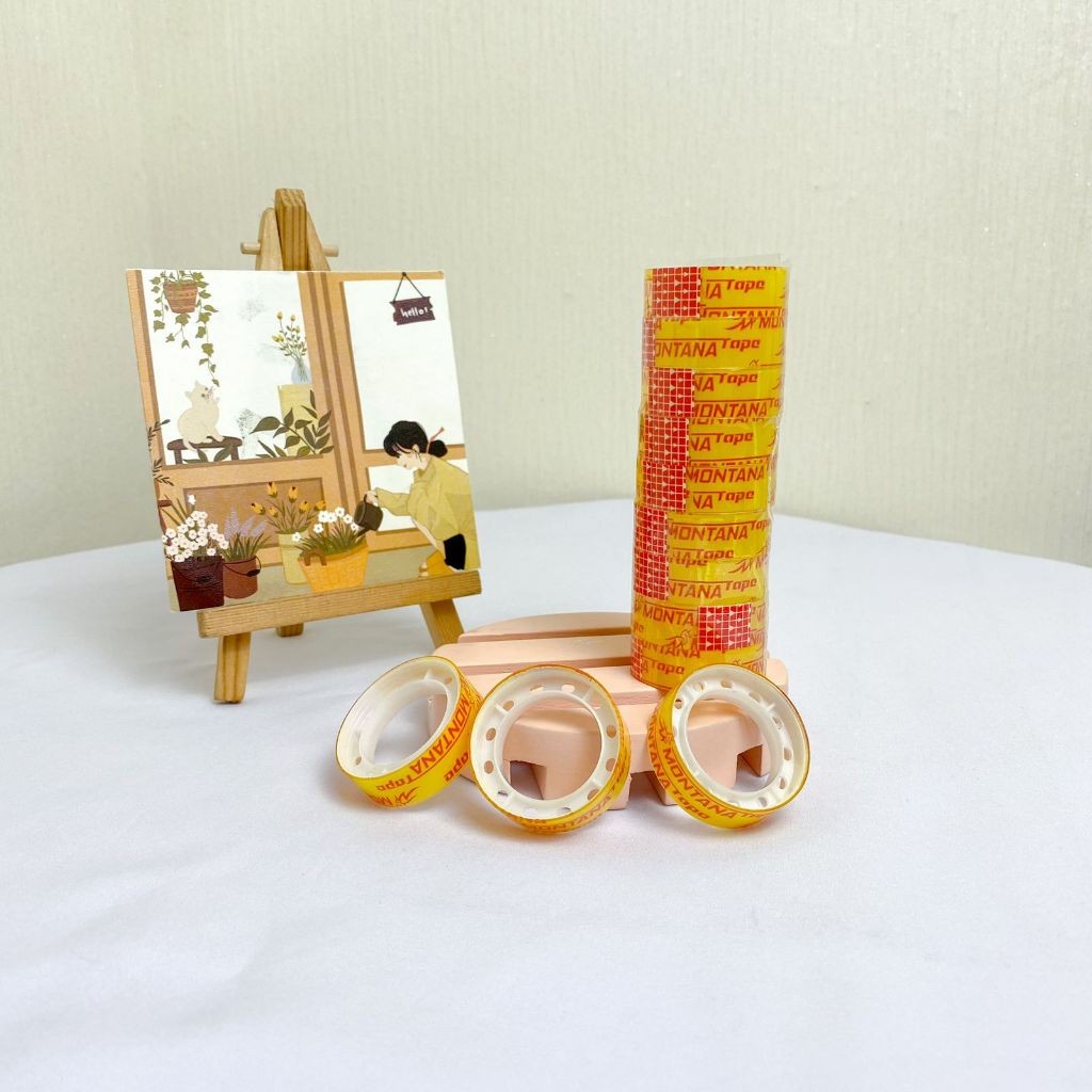 

READY 1 PCS MONTANA TAPE SOLASI MINI KECIL BENING / SOLATIP BENING PEREKAT KERTAS PERLENGKAPAN SEKOLAH KANTOR / MERCHANDISE IMUT LUCU BISA COD TERMURAH