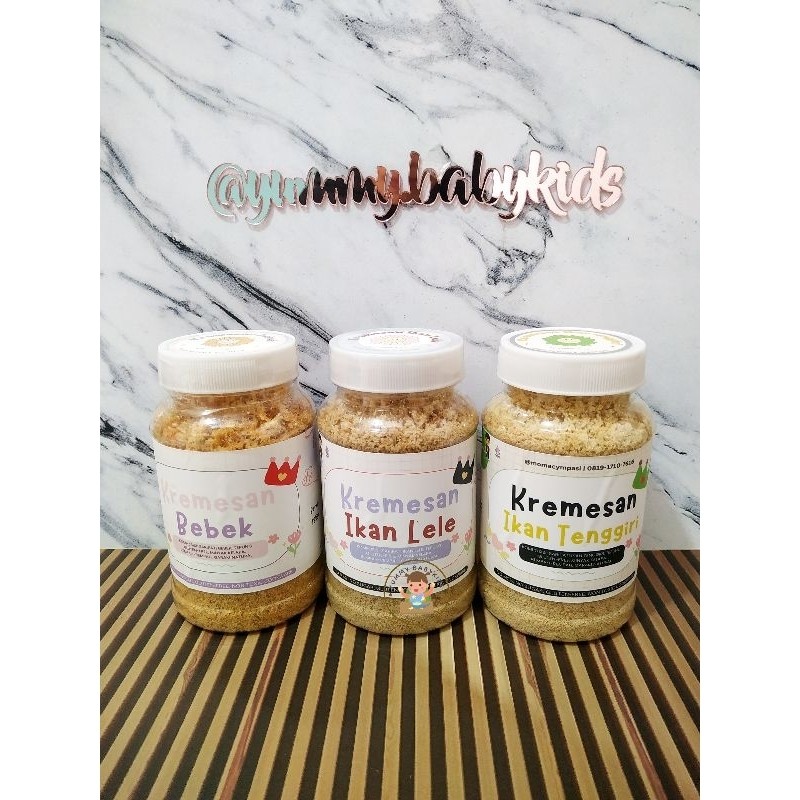 

Kremesan Bebek / Otak Sapi / Hati Ayam / Ikan Tenggiri / Ikan Lele / Ayam Kampung / Kembung 125 gr - Momacy