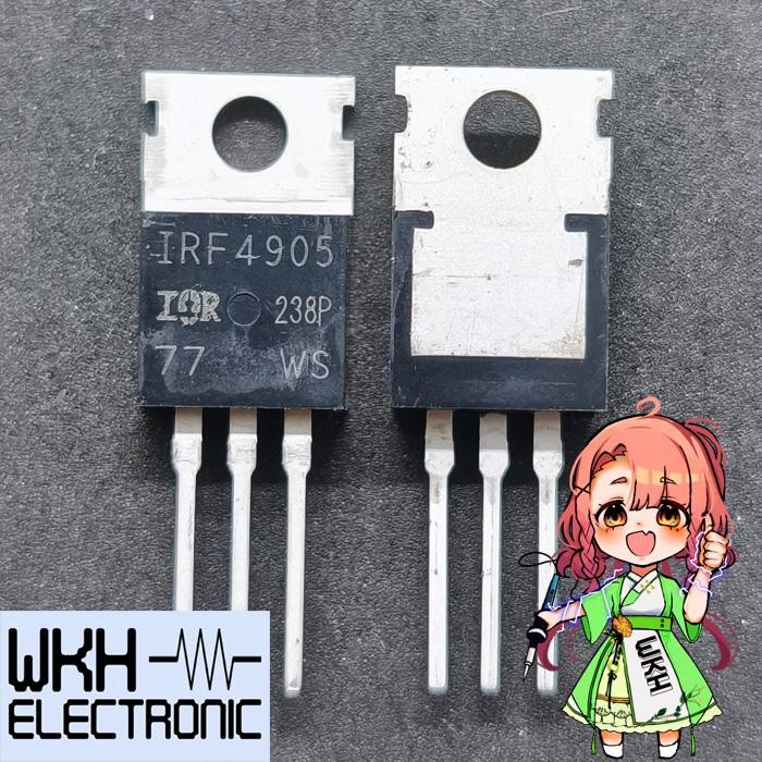 DV83... IRF4905 IRF4905PBF IRF 4905 P channel MOSFET Transistor TO220