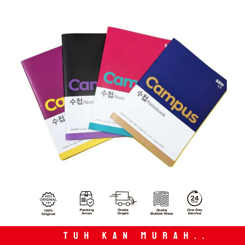 

BUKU TULIS SIDU CAMPUS EB 42 PAK ISI 5