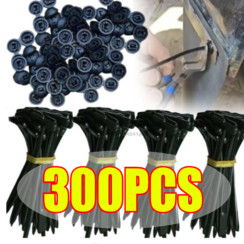 

100/50/20pcs Zip Nylon Tie Wrap Cable Fixed Fastener Clips Car Hose Fastening Zip Strap Self-Locking Reusable Nylon Cable Ties