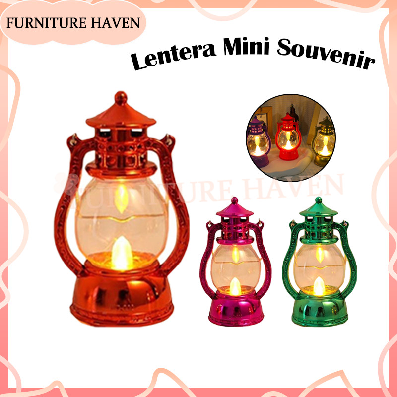Lampu Tidur Lentera Lilin Halloween Natal Elektrik /Lampu Lentera LED Dekorasi Ramadhan/ Lampu Tidur