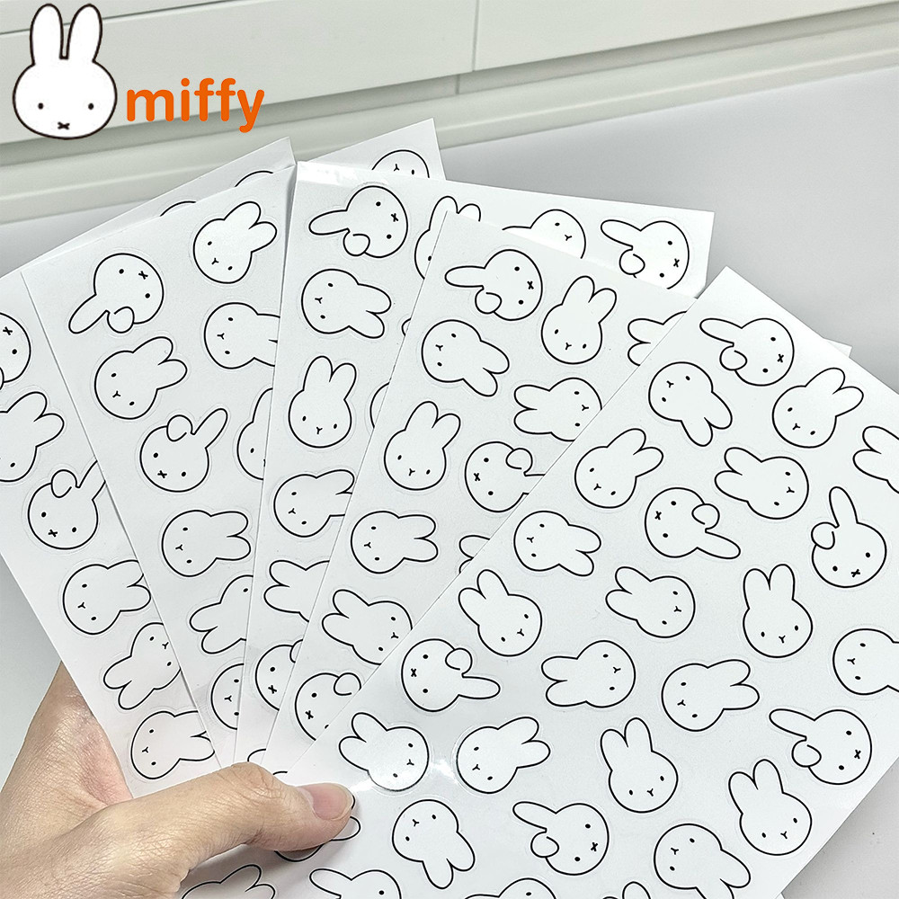 

Cute Miffy Kawaii Stickers Cartoon DIY Waterproof Decorative Stickers Notebook Computer Mobile Phone Shell Christmas Gift