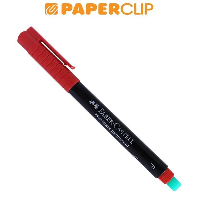 

PEN OHP FABER CASTELL 151321 FINE RED