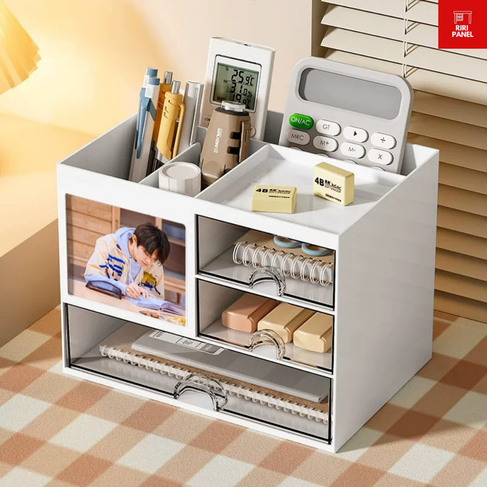 

Riri BENZ Stationary Organizer Tempat Penyimpanan Alat Tulis Tempat Penyimpanan Makeup Tempat Penyimpanan Serbaguna Lucu Lainnya