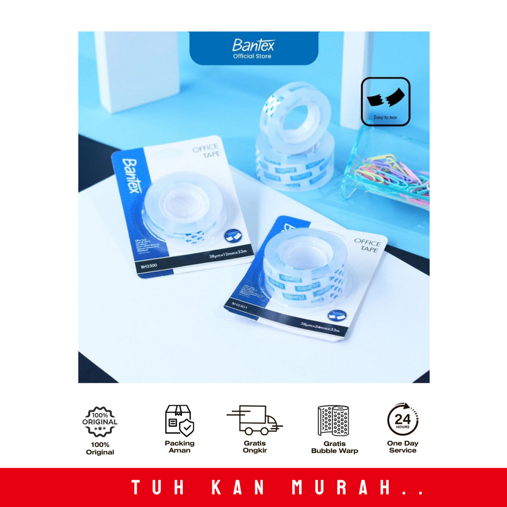 

TAPE BANTEX BH250X BERBAGAI UKURAN