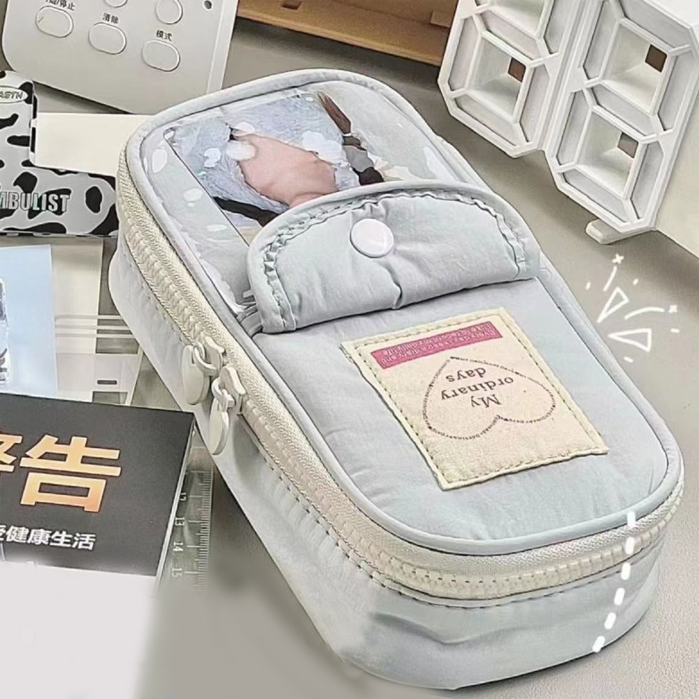 

Large Capacity Kawaii Pensil/Tempat Pensil Korea Besar/ Pensil Tas Kantong Dudukan Kotak untuk Anak