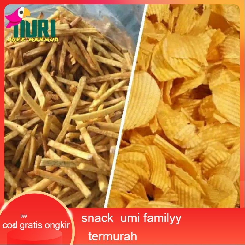 

(Bayar Di Tempat) keripik dan stik talas mustafa gurih 1kg