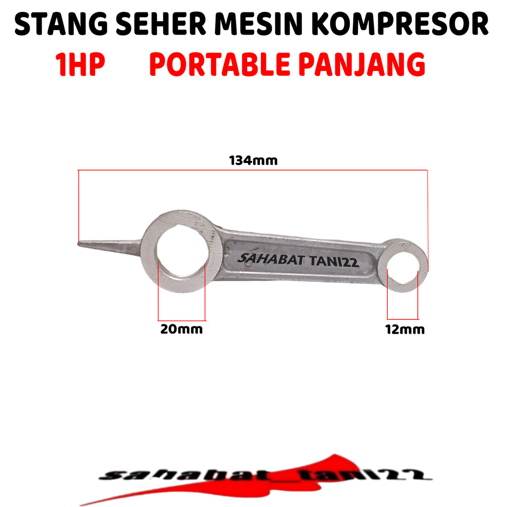 Stang Seher Kompresor Listrik Stang Seher Kompresor Conroad Stang Seher LAKONI 1HP- 2HP PANJANG