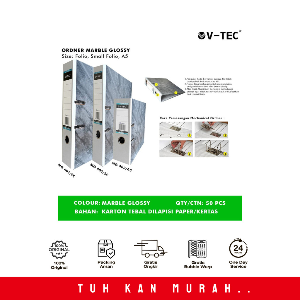 

V-TEC ORDNER TYPE MG 403-SF-MIX
