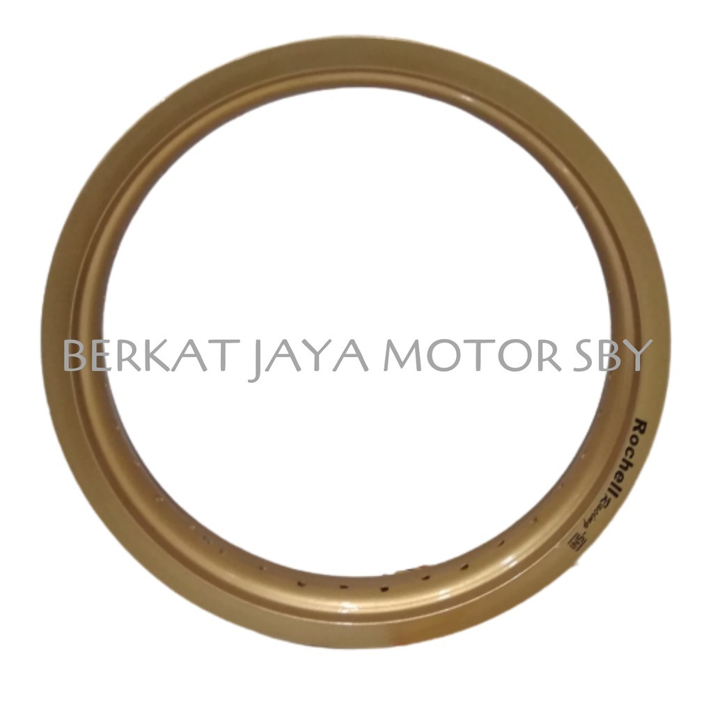 [SIAP KIRIM] VELG RIM / VELG RUJI / VELG MOTOR ROCHELL RING 17 HOLE 36 GOLD WM SHAPE
