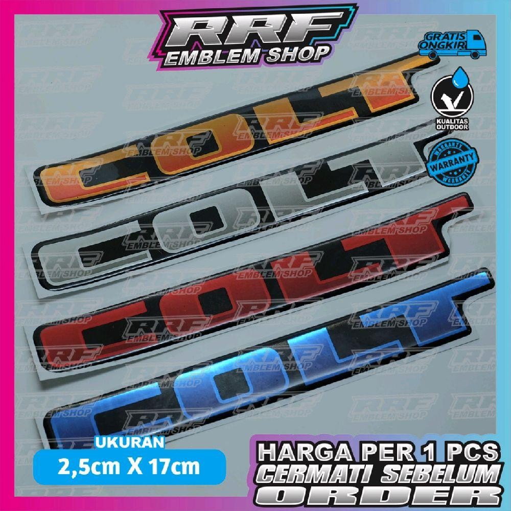 emblem timbul COLT l300 / emblem Mitsubishi COLT l300