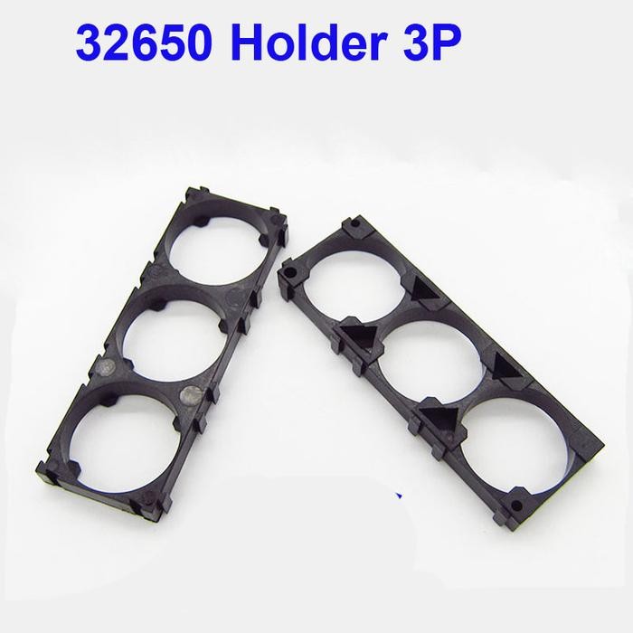 Bracket Braket Baterai Rakitan Lithium battery holder 3P 32650 32700 CARMUDIE