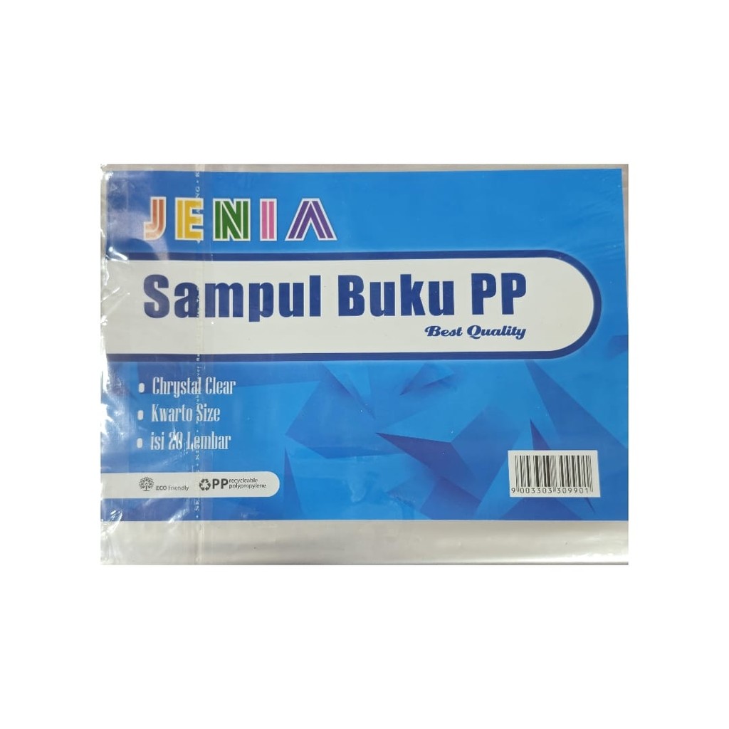 

Sampul Buku OPP Seal Jenia Quarto / Kwarto OPP Lem / Seal