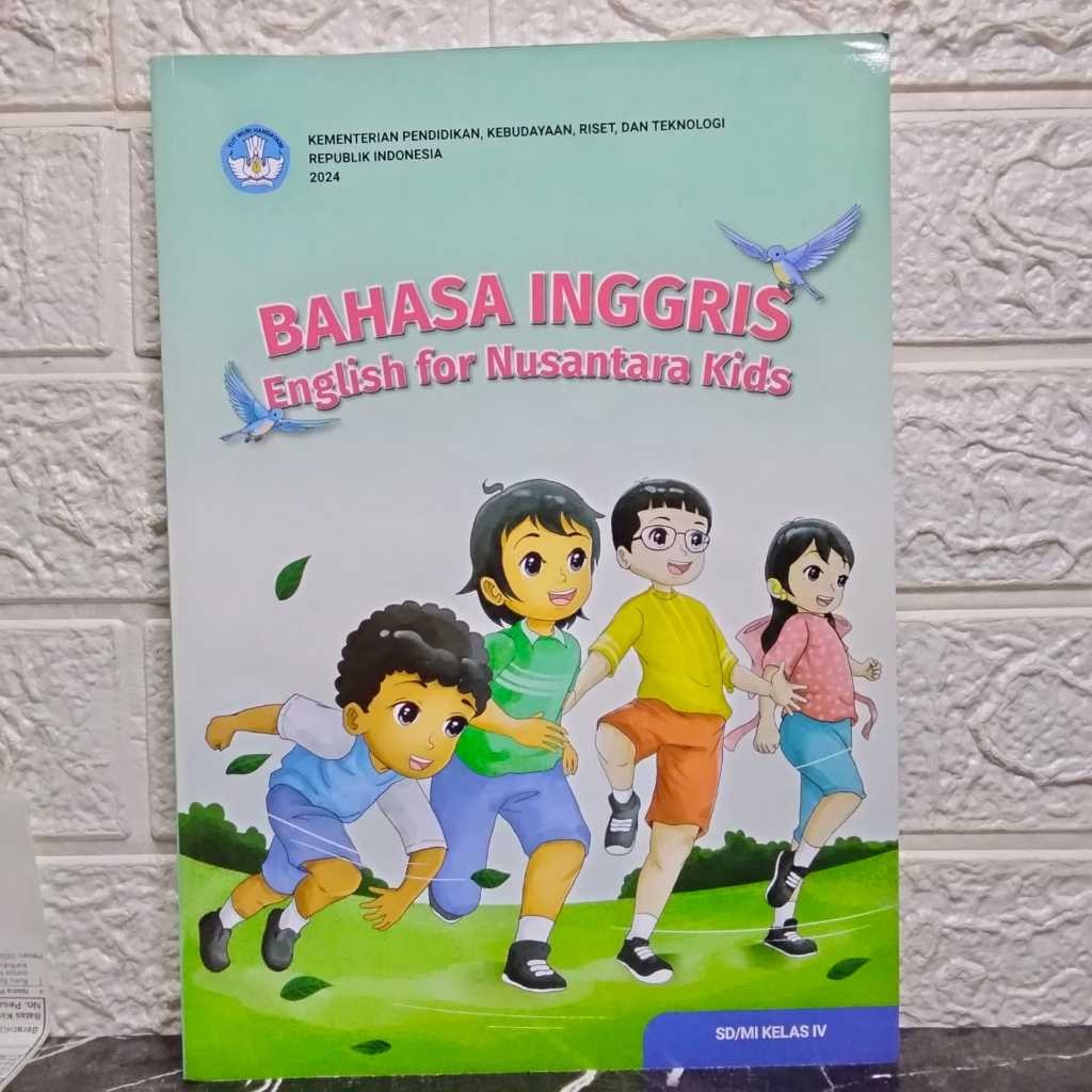 Buku Paket Pelajaran Siswa Bahasa Inggris "ENGLISH FOR NUSANTARA KIDS Kelas 4 SD kurikulum Merdeka B