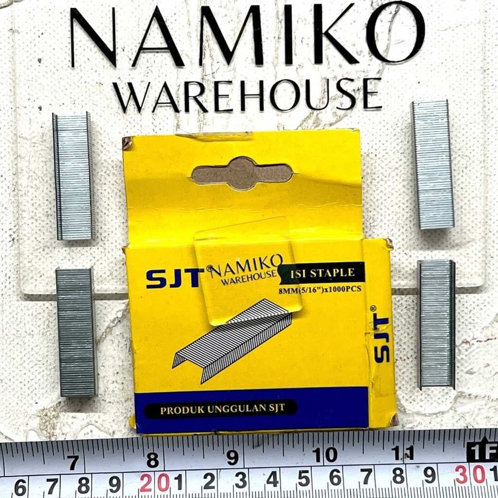 

GROSIR 5 pack SJT Isi Refill Staples 8 mm NAMIKO WAREHOUSE