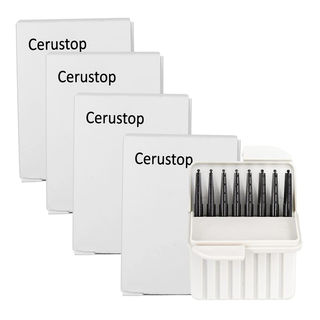 (5 Packs/ 40 Pcs) Phonak Cerustop Wax Guards, for Unitron Widex and GN Resound Hearing Aid Wax Guard