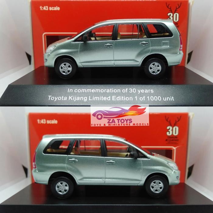 EX99... Diecast Toyota Kijang Innova 1st Gen Green Mettalic Limited Edition by RIMS Dealerbox 1:43