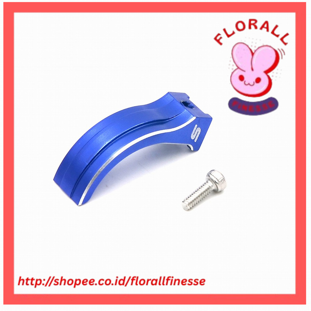 Aluminum Throttle Trigger Arm Brake Clasp for XRSRACING FUTABA 4PX 4PXR 7PX Remote Control Alloy Upg