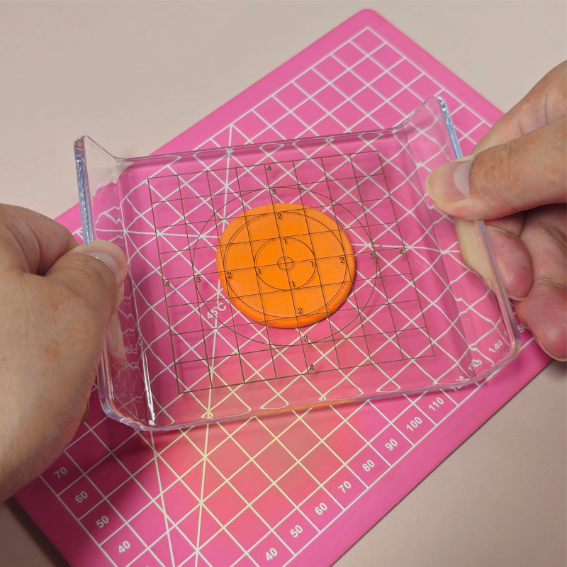 

U-Shaped Clay Press Rectangular Pottery Clay Strip Rub Thickeneded with Scale Bead Rub Clay Sculpture DIY Tool Plastic Clay Mud Press Handmade Materials Tools